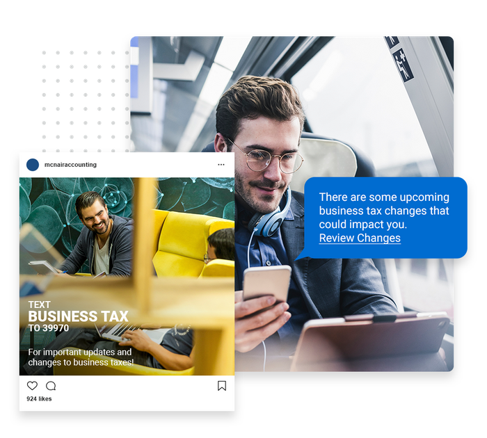 Accountant text message marketing