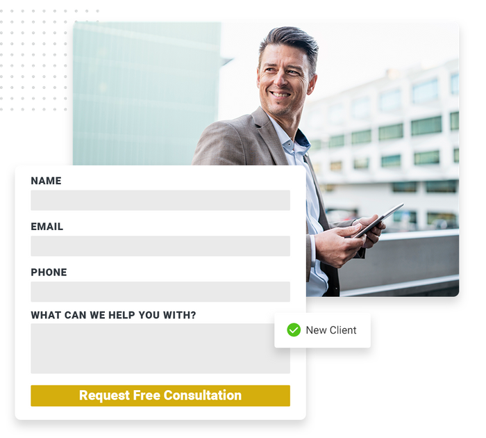 Consultant website forms