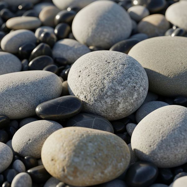 various sizes of river rock various sizes of river rock