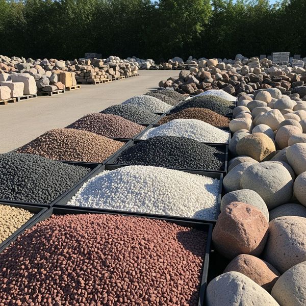 river rock with gravel along pathway river rock with gravel along pathway