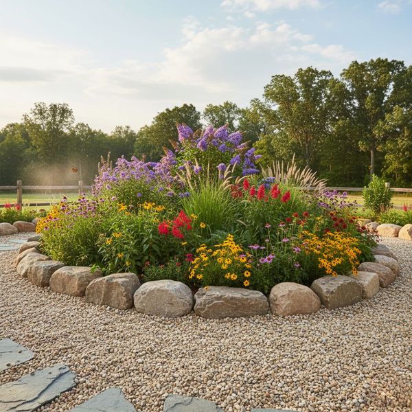 native plants with hardscaping native plants with hardscaping