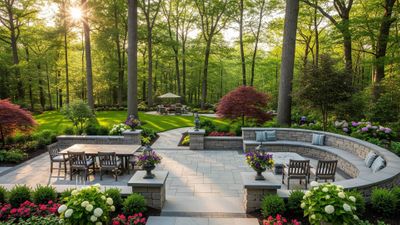 beautiful landscaping