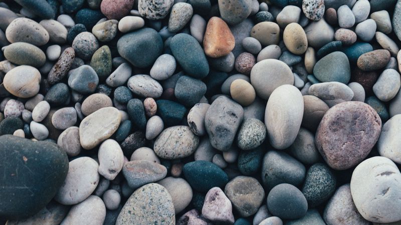 river rocks