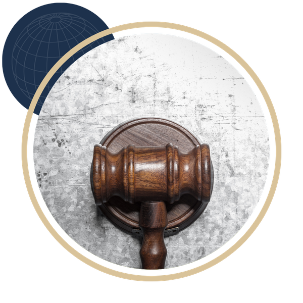 A judge gavel