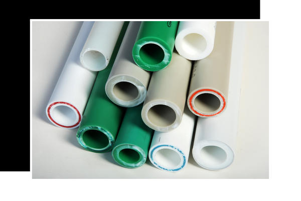 Multiple PVC pipes