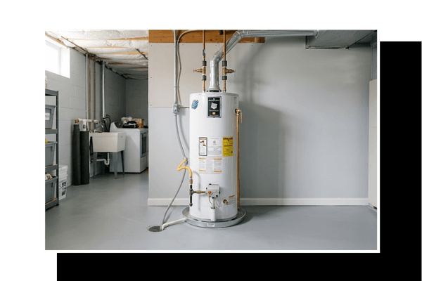 basement water heater