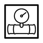 Gas lines icon