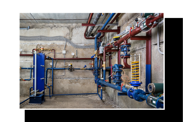 Commercial water heater tank and system