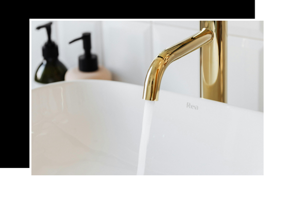 Faucet with running water