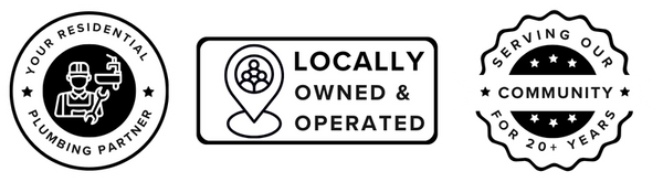 Your residential plubming partner. Locally owned and operaed. Serving our community for 20+ years.