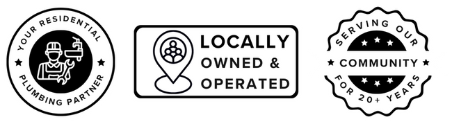 Your residential plubming partner. Locally owned and operaed. Serving our community for 20+ years.