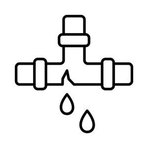 water leak icon water leak icon