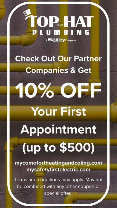 10% Off First Appointment with our Partner coupon