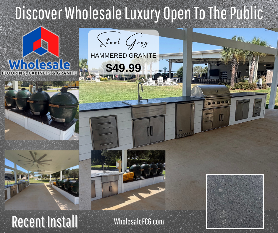 Granite Outdoor Kitchen Design