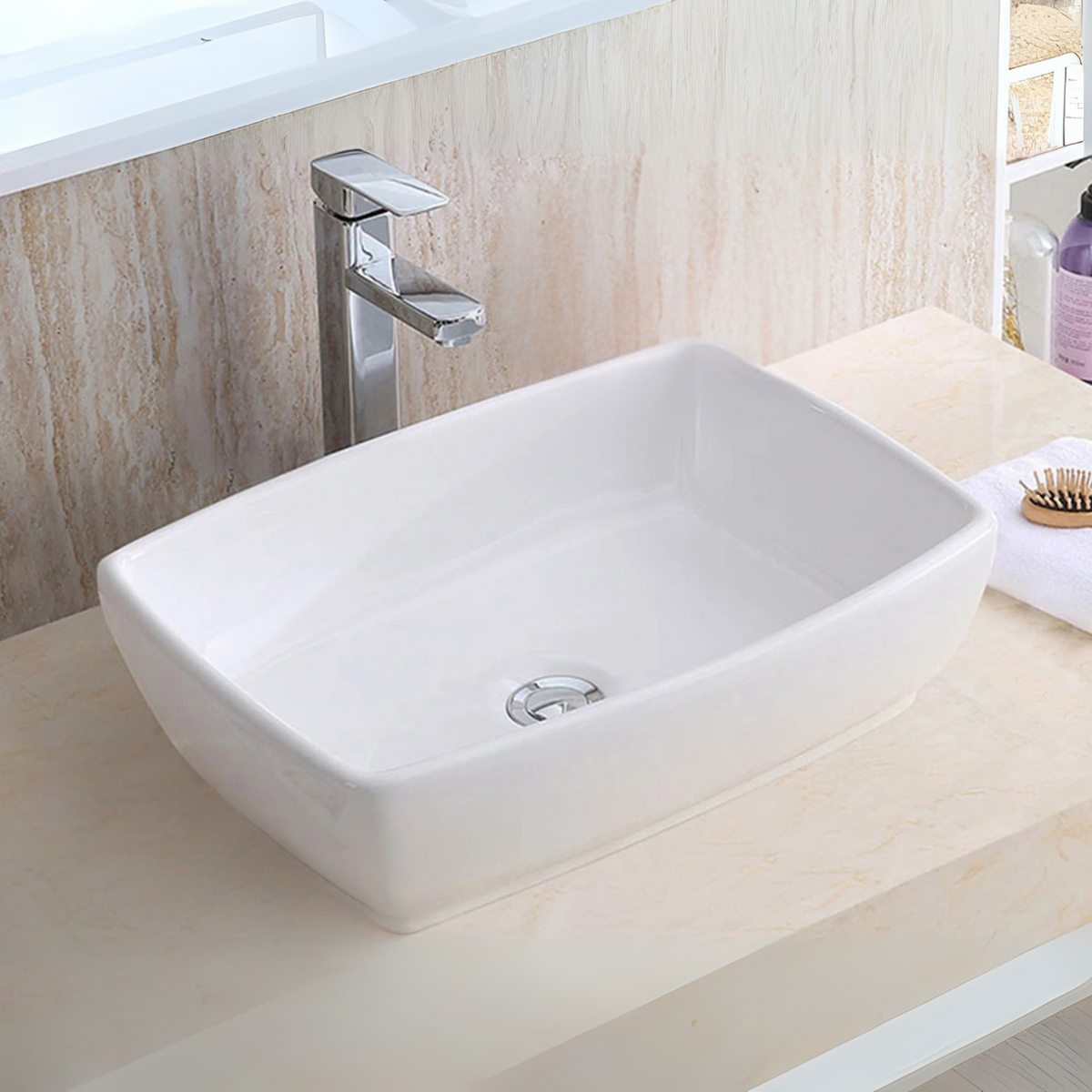 PL 3081 White rectangle vessel sink room scene 3.png
