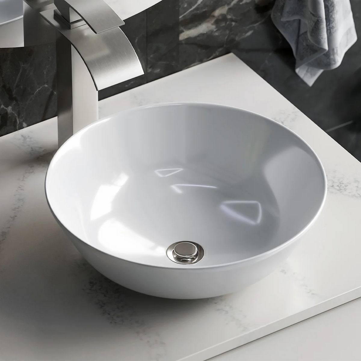 PL 3001 White Round Vessel sink room scene white quartz.png