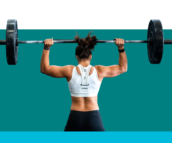 woman weightlifting