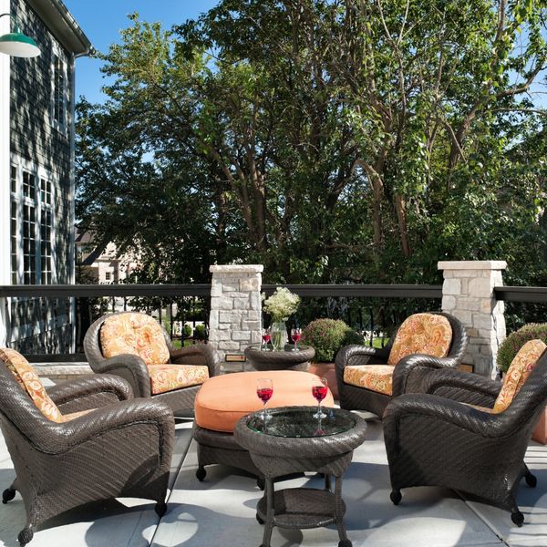 image of a patio set