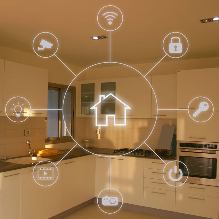 smart home technology graphic