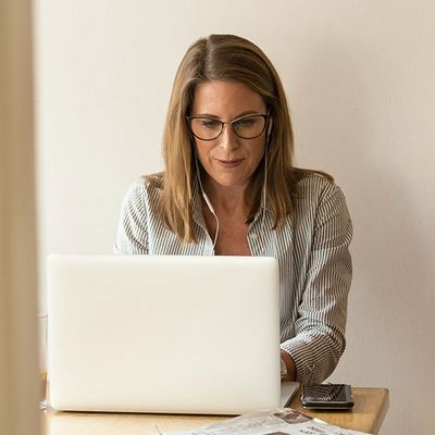 Business woman working on a project