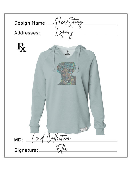 V-Neck HerStory Sage.png