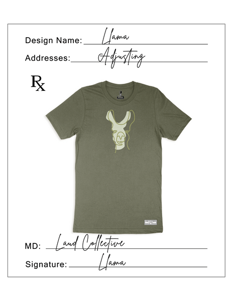 LLAMA Military Green - Fashion Pharmacy