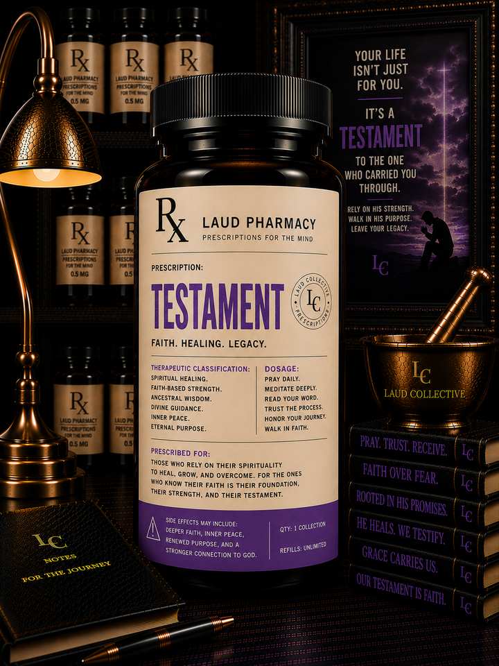 TESTAMENT Spirituality & Mental Health Clothing Collection | LAUD Collective