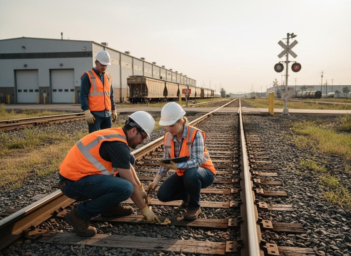 Railway Track Inspection Team