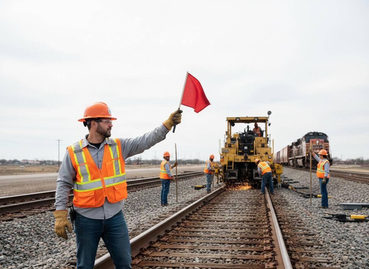 Railway Track Maintenance Crew