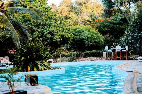 outdoor residential pool