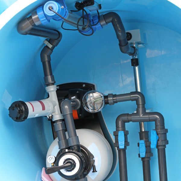 Swimming pool plumbing