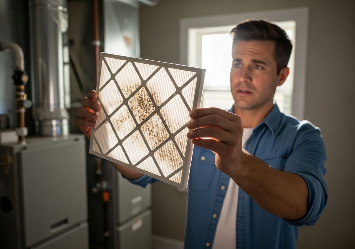 Dirty Air Filter Needs Replacing