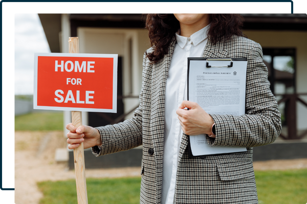 house for sale sign