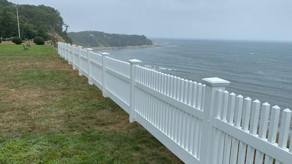 beautiful new england fence