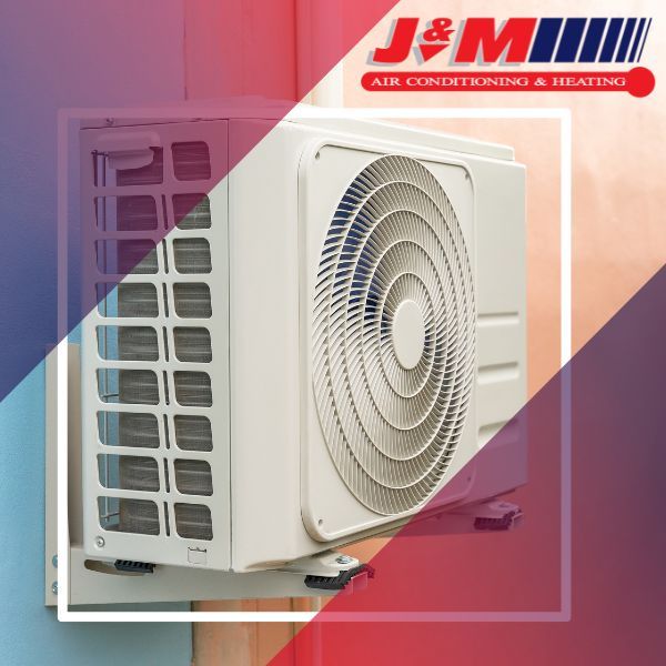 Old wall mounted outdoor ac unit