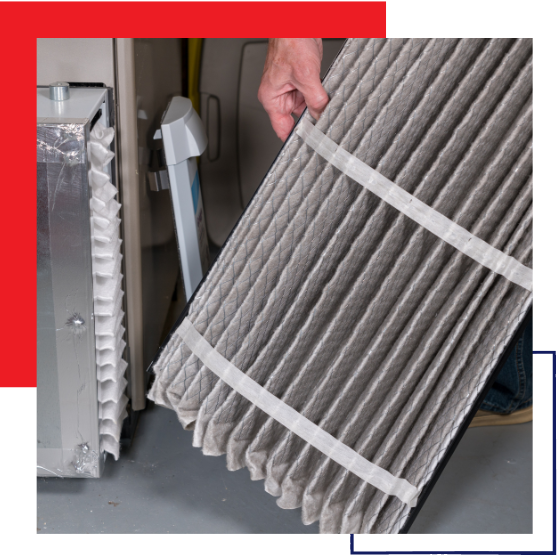 air filter changing