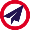 paper airplane icon