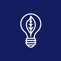 leaf lightbulb icon