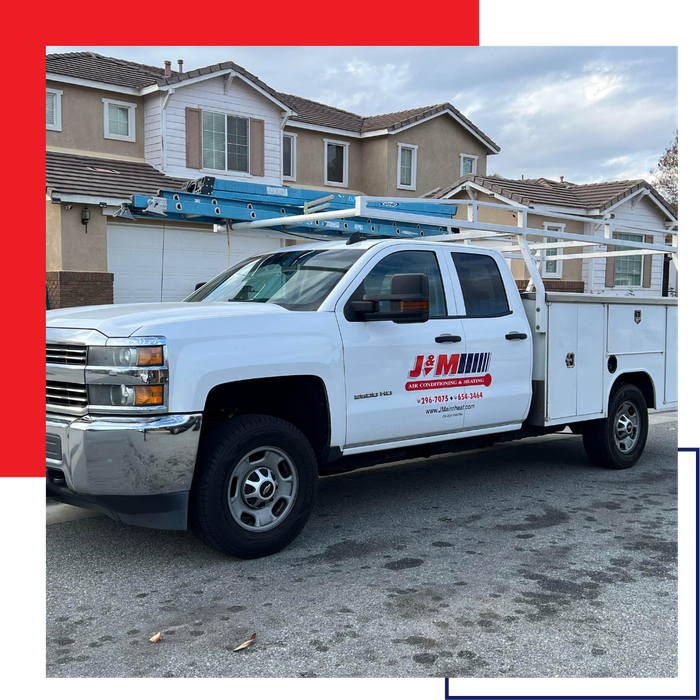J&M truck parked in front of home J&M truck parked in front of home