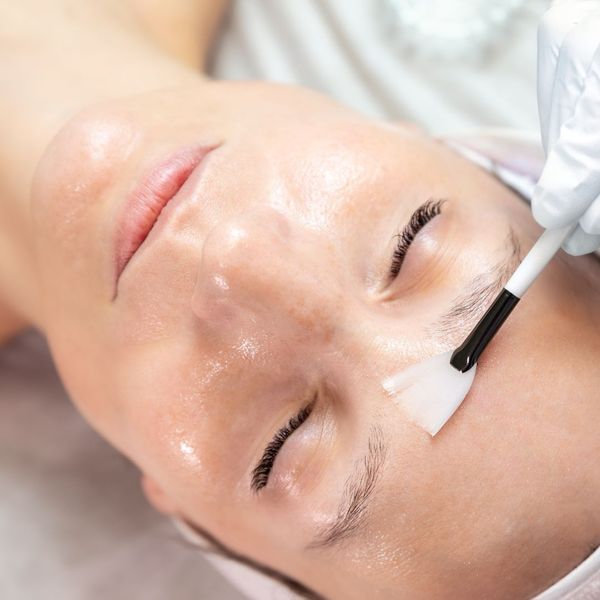 using brush to add a Chemical Peel
