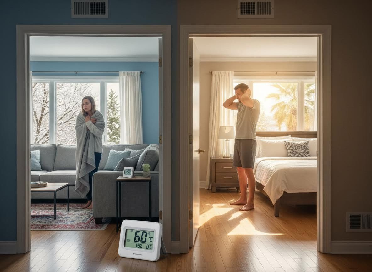Varying Indoor Temperatures