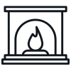 fireplace icon