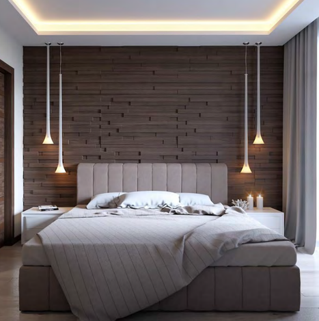 LED Tape used in a bedroom