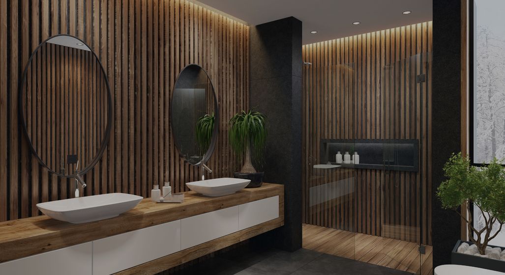 bathroom designed out