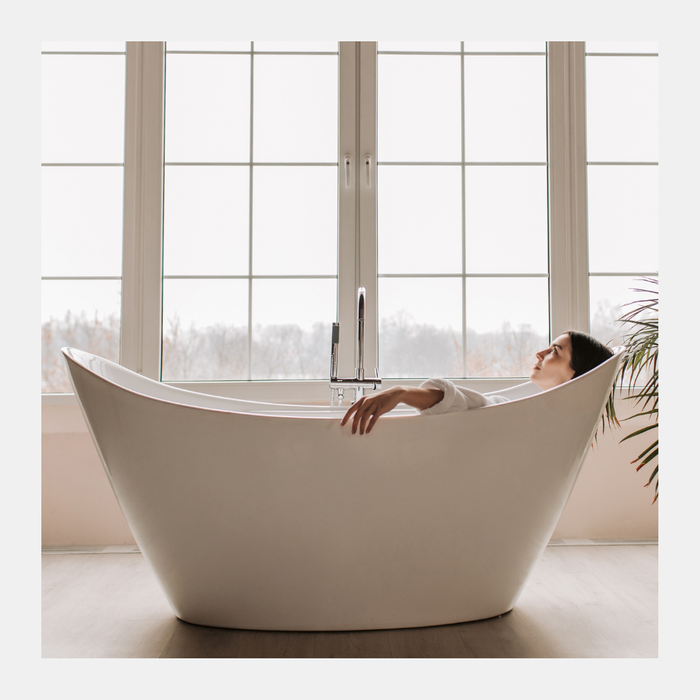 woman in bathtub 