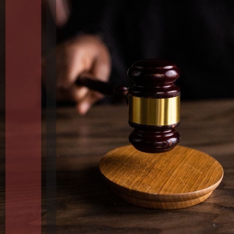 Judge slamming their gavel