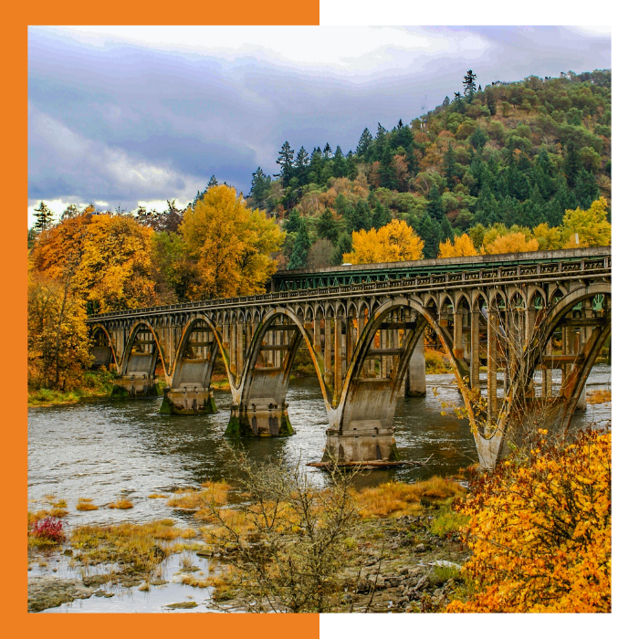 Oregon landscape.