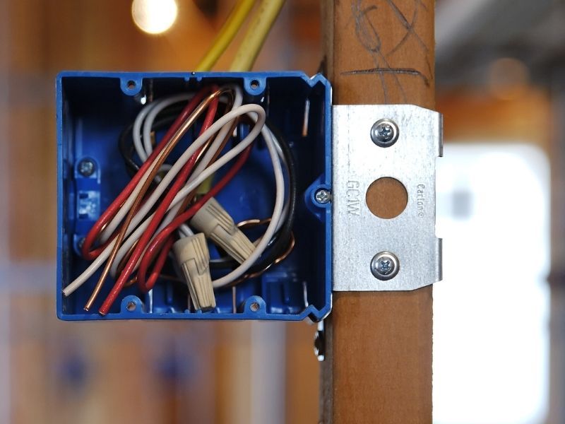 Wiring of a new construction