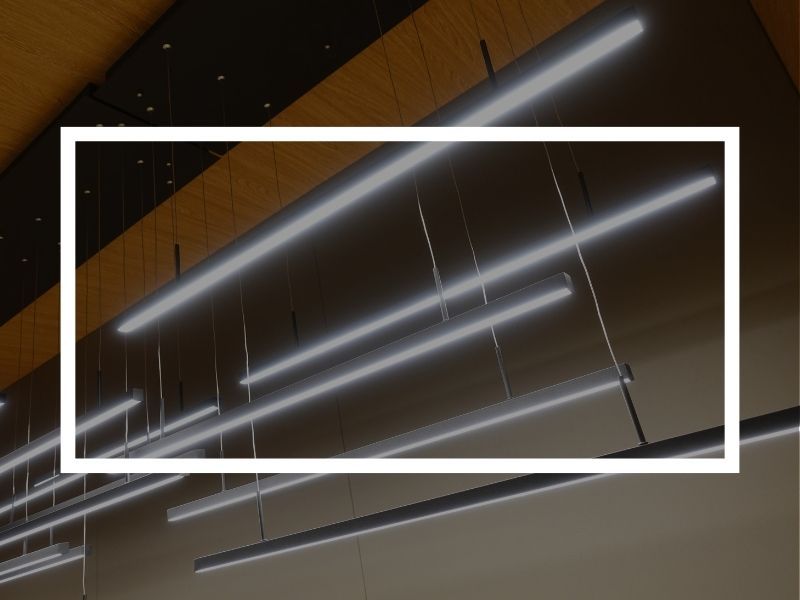 Business hung lights