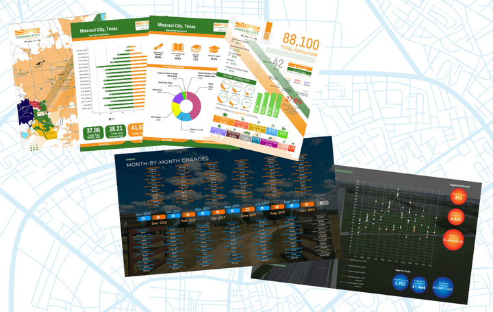 Data-Rich Infographics collage